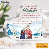 Personalized Letter From Heaven Acrylic Plaque DB61 36O28 thumb 1