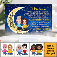 Personalized Thank You Friends Acrylic Plaque 22674 thumb 1
