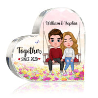 Personalized Together Since Couple Acrylic Plaque DB272 85O47 thumb 1