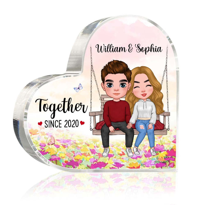 Personalized Together Since Couple Acrylic Plaque DB272 85O47 1