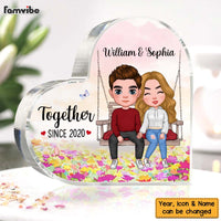 Personalized Together Since Couple Acrylic Plaque DB272 85O47 thumb 1