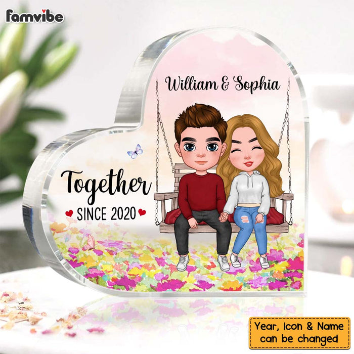 Personalized Together Since Couple Acrylic Plaque DB272 85O47 1