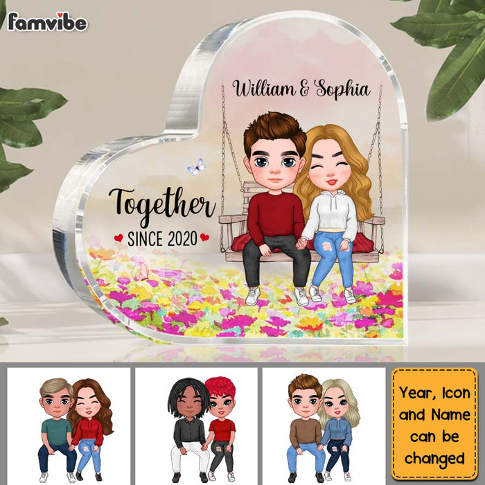 Personalized Together Since Couple Acrylic Plaque DB272 85O47 1