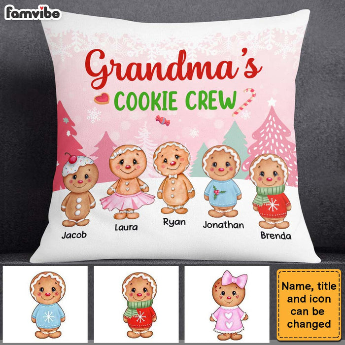 Personalized Personalized Grandma's Cookie Crew Pillow OB64 30O28 1