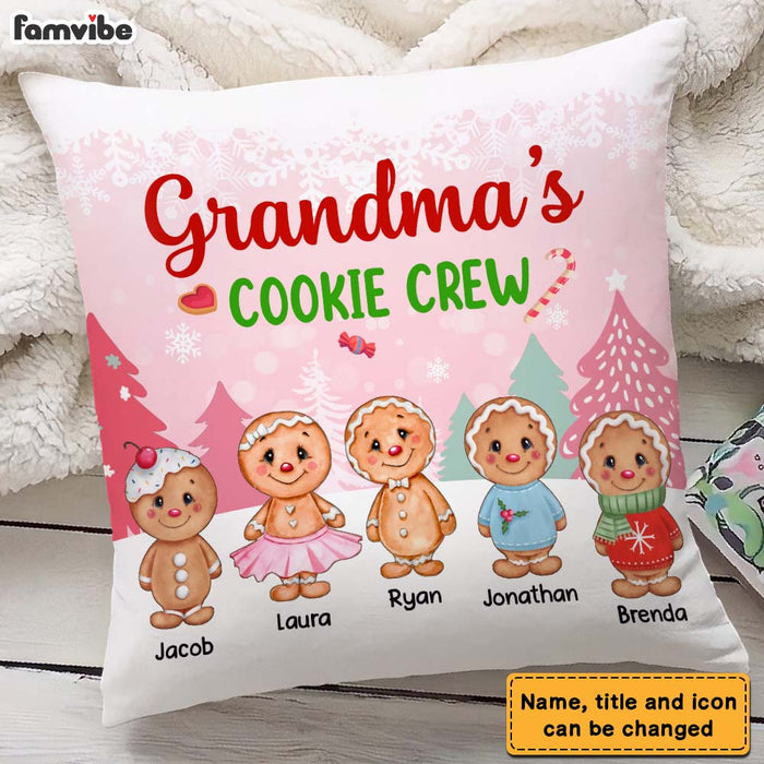 Personalized Personalized Grandma's Cookie Crew Pillow OB64 30O28 1