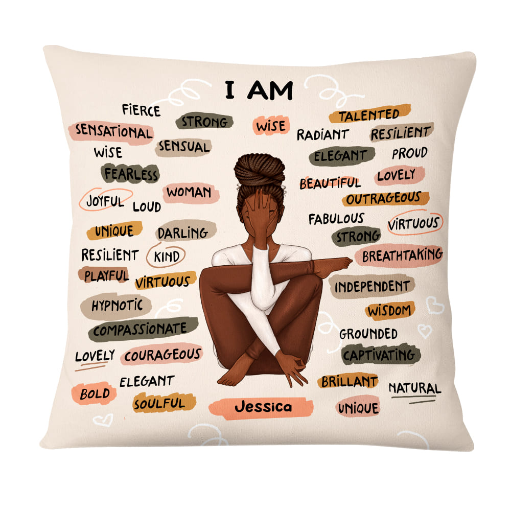 Personalized Gift For Daughter I Am Pillow 22708 Primary Mockup
