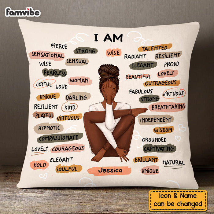 Personalized Gift For Daughter I Am Pillow 22708 1