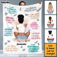 Personalized Inspirational Gift For Daughter I Am Confident Blanket 30040 thumb 1