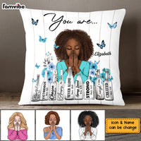 Personalized Gift For Daughter Bible Verses You Are Pillow 22710 thumb 1