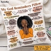Personalized Daughter Granddaughter Christian Affirmations God Says I Am Pillow 22713 1
