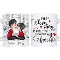 Personalized Couple Love Story Mug 22714 thumb 1