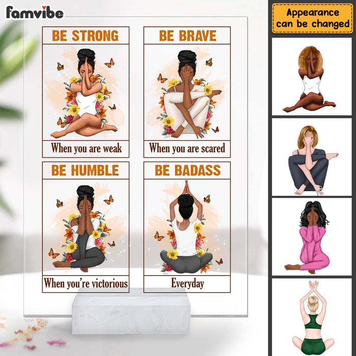 Personalized Be Strong Be Brave Be Humble Acrylic Plaque 22718 1