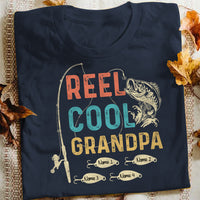 Personalized Dad Fishing T Shirt FB222 81O34 thumb 1