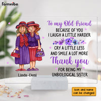 Personalized Old Friend Smile A Lot More Acrylic Plaque 22724 thumb 1