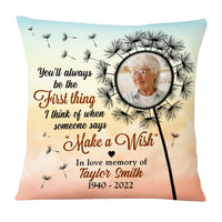Personalized When Someone Says Photo Memorial Pillow 22725 thumb 1