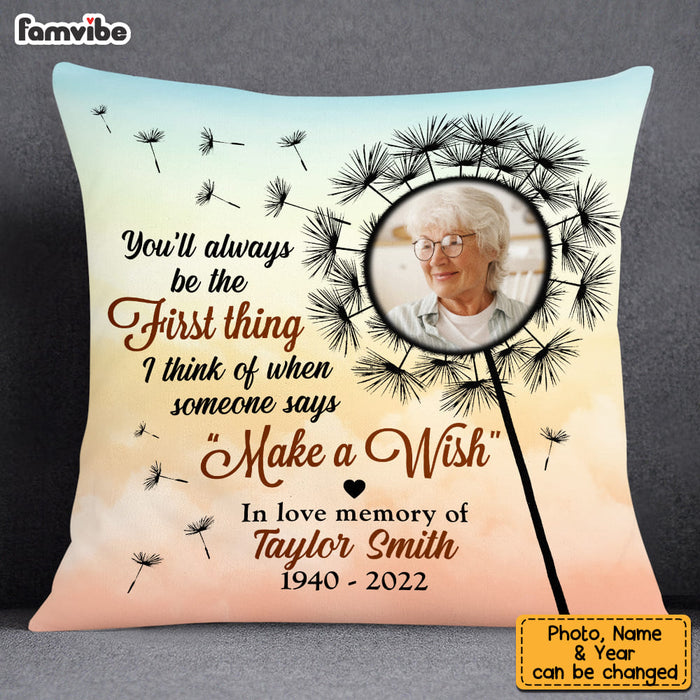Personalized When Someone Says Photo Memorial Pillow 22725 1