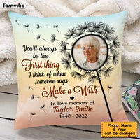 Personalized When Someone Says Photo Memorial Pillow 22725 thumb 1