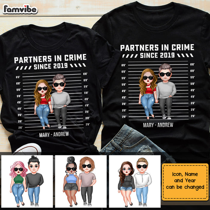 Personalized Couple Partners In Crime Couple T Shirt 22730 1