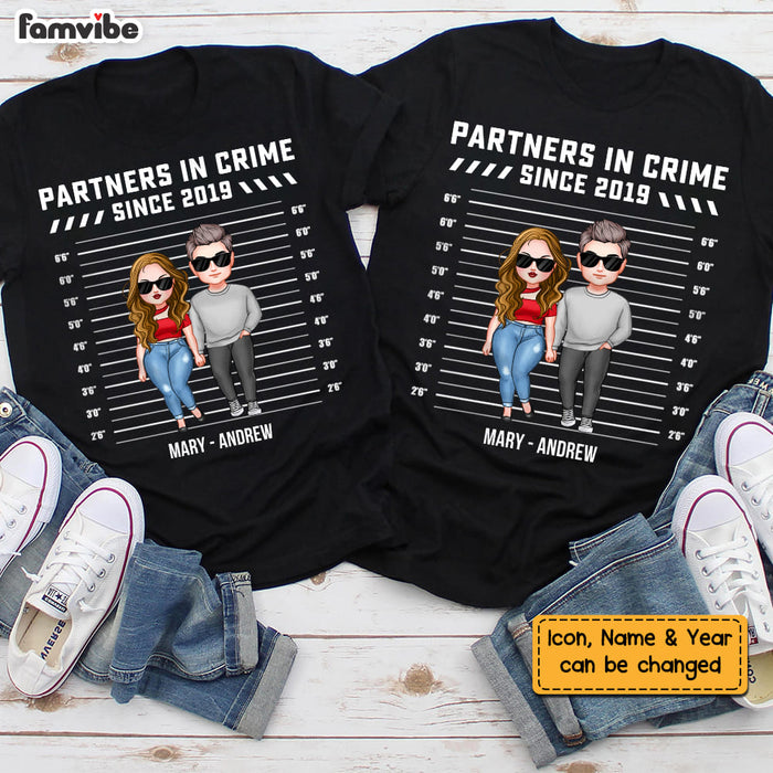 Personalized Couple Partners In Crime Couple T Shirt 22730 1