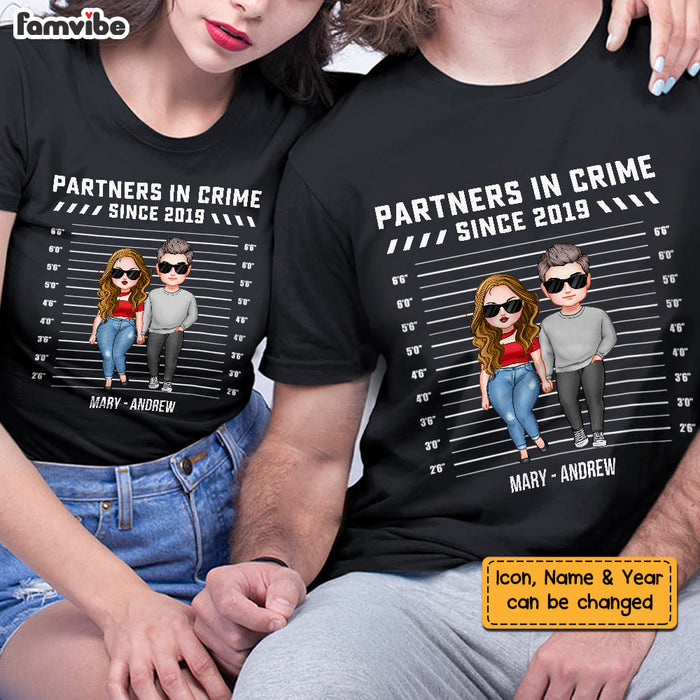 Personalized Couple Partners In Crime Couple T Shirt 22730 1