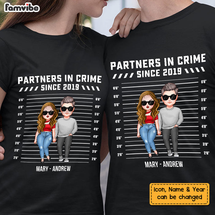 Personalized Couple Partners In Crime Couple T Shirt 22730 1