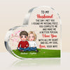 Personalized To My Husband The Day I Met You Acrylic Plaque 22740 1