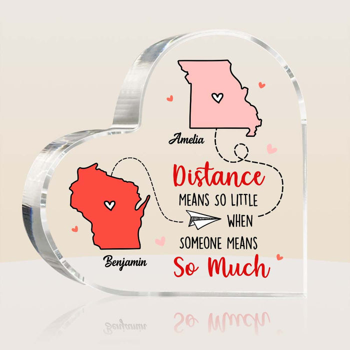 Personalized Someone Means So Much Long Distance Acrylic Plaque 22755 1