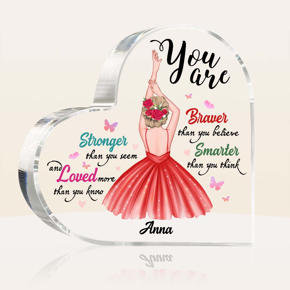 Personalized Gift For Granddaughter You Are Acrylic Plaque 22757 Primary Mockup