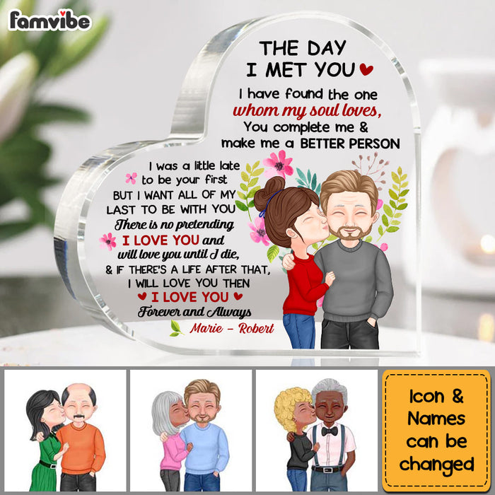 Gift For Husband I Can't Live Without You Acrylic Plaque – Giving Gifts  101