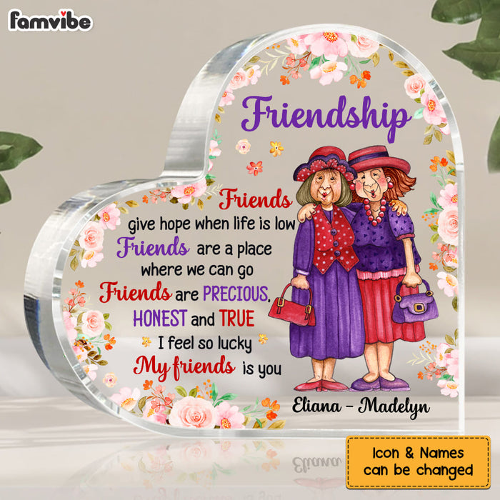 Personalized My Friend Is You Acrylic Plaque 22760 1