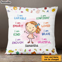 Personalized Gift For Granddaughter I Am Kind Pillow 22771 thumb 1