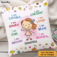 Personalized Gift For Granddaughter I Am Kind Pillow 22771 thumb 1