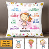 Personalized Gift For Granddaughter I Am Kind Pillow 22771 1