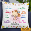 Personalized Gift For Granddaughter I Am Kind Pillow 22771 1