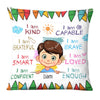 Personalized Gift For Grandson I Am Kind Pillow 22783 1