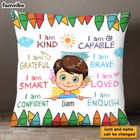 Personalized Gift For Grandson I Am Kind Pillow 22783 thumb 1