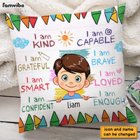 Personalized Gift For Grandson I Am Kind Pillow 22783 thumb 1