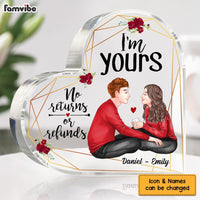 Personalized Couple No returns  Or Refunds Acrylic Plaque 22784 thumb 1