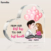 Personalized Couple Heart Balloons Acrylic Plaque 22788 1