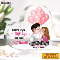 Personalized Couple Heart Balloons Acrylic Plaque 22788 thumb 1