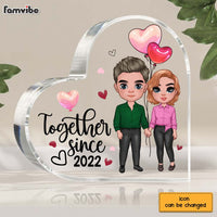 Personalized Gift For Couple Together Since Acrylic Plaque 22789 thumb 1