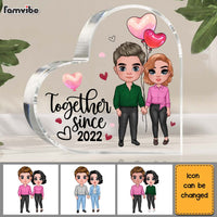 Personalized Gift For Couple Together Since Acrylic Plaque 22789 thumb 1