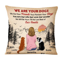 Personalized I Am Your Dog I Am Your Friend Your Partner Your Dog Pillow Steel Tumbler 22796 thumb 1