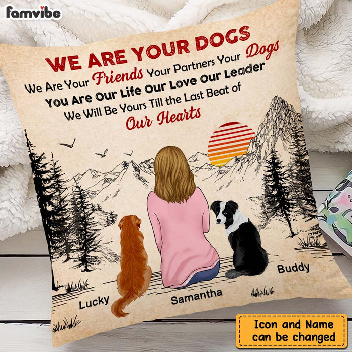 Personalized I Am Your Dog I Am Your Friend Your Partner Your Dog Pillow Steel Tumbler 22796 1