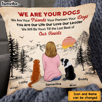 Personalized I Am Your Dog I Am Your Friend Your Partner Your Dog Pillow Steel Tumbler 22796 thumb 1