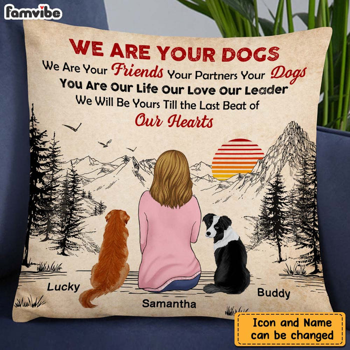 Personalized I Am Your Dog I Am Your Friend Your Partner Your Dog Pillow Steel Tumbler 22796 1