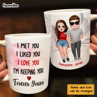 Personalized Couple I Met You I Love You Mug 22804 thumb 1