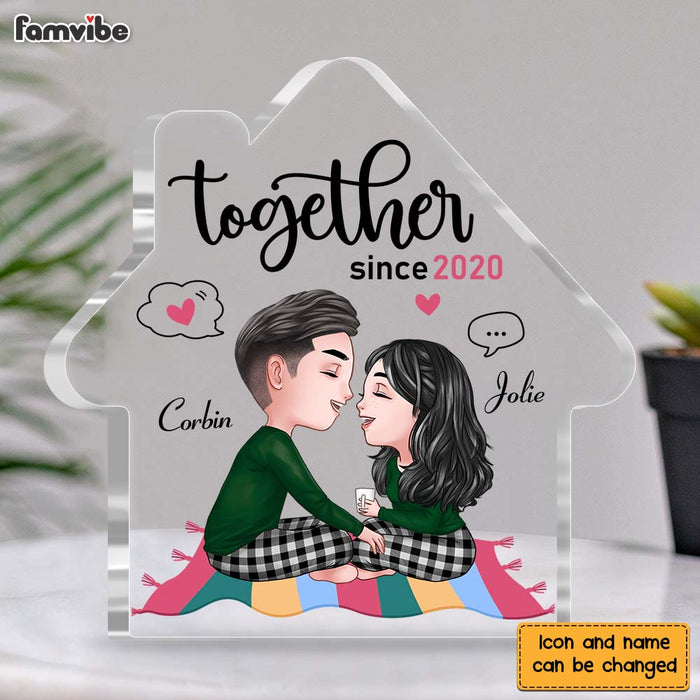 Personalized Couple Together House Plaque 22805 1