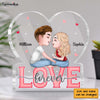 Personalized Couple Love Forever Heart Plaque 22806 1