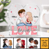 Personalized Couple Love Forever Heart Plaque 22806 1